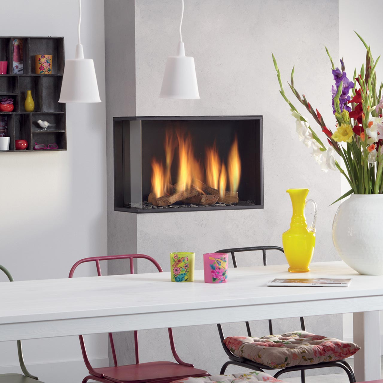 Gaskamin DRU/ Global 60 Corner BF RCE